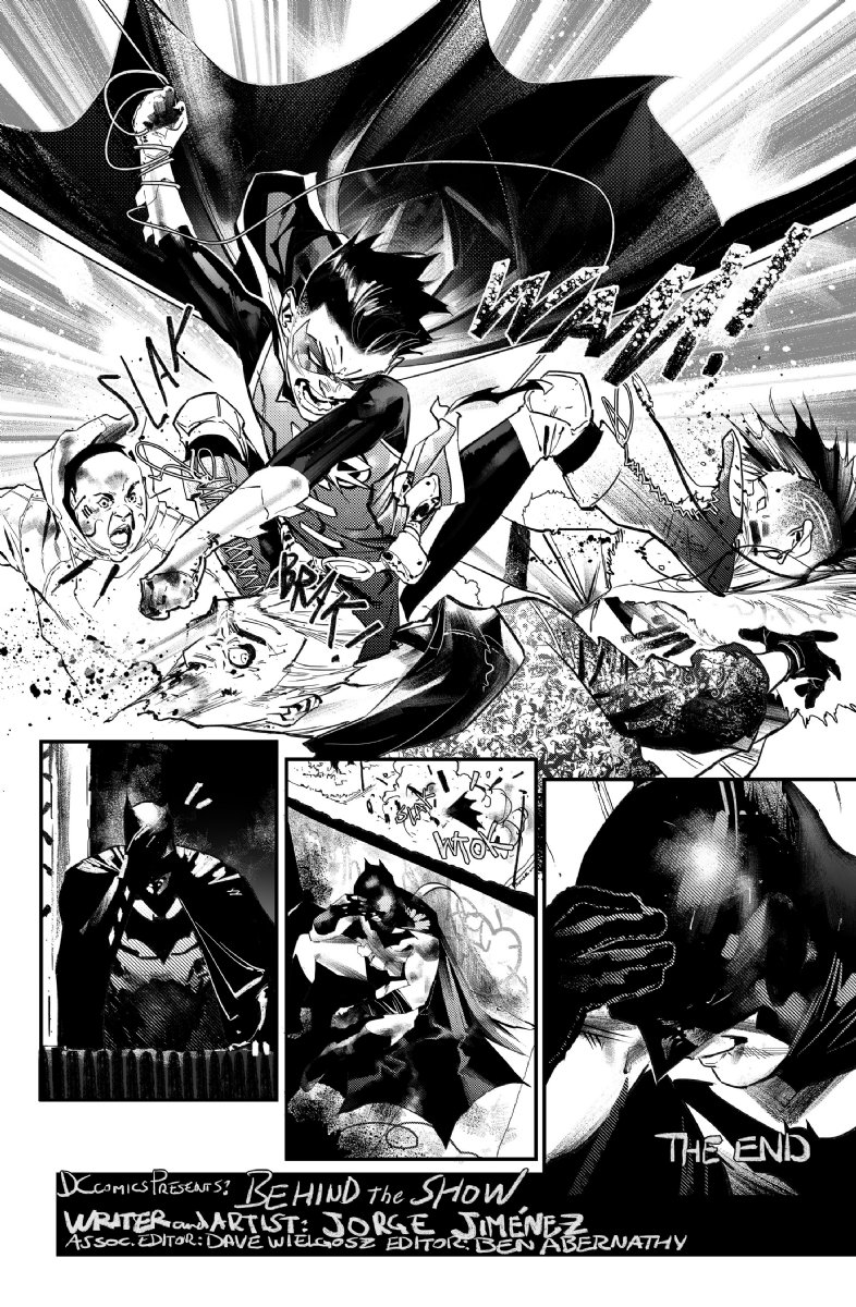 Batman Black & White by Jorge Jimenez