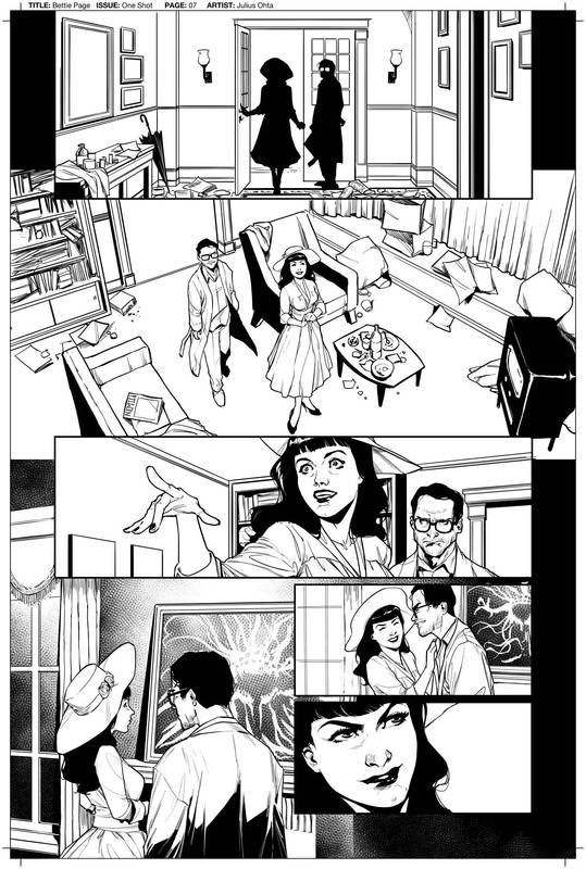 Bettie Page Halloween Special Page 07 by Julius Ohta