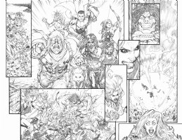 Lady Death Issue 18 Page 38 and 39 Comic Art